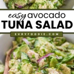 Avocado Tuna Salad - EVRYFOODIE