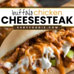 Buffalo Chicken Cheesesteak - EVRYFOODIE