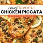 Chicken Piccata - EVRYFOODIE