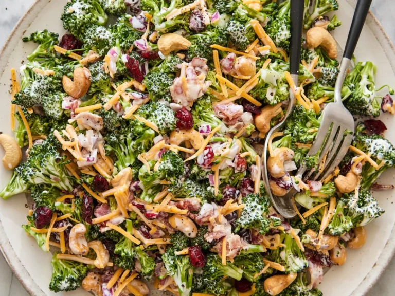 Creamy Broccoli Salad - EVRYFOODIE