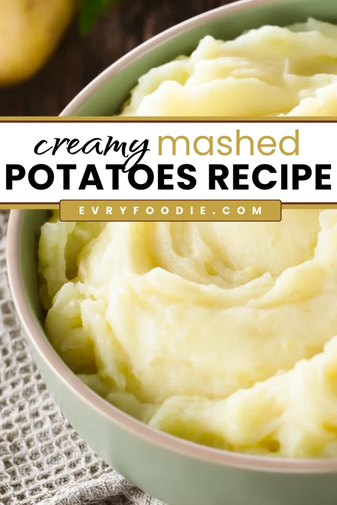Mashed Potatoes Recipe - EVRYFOODIE